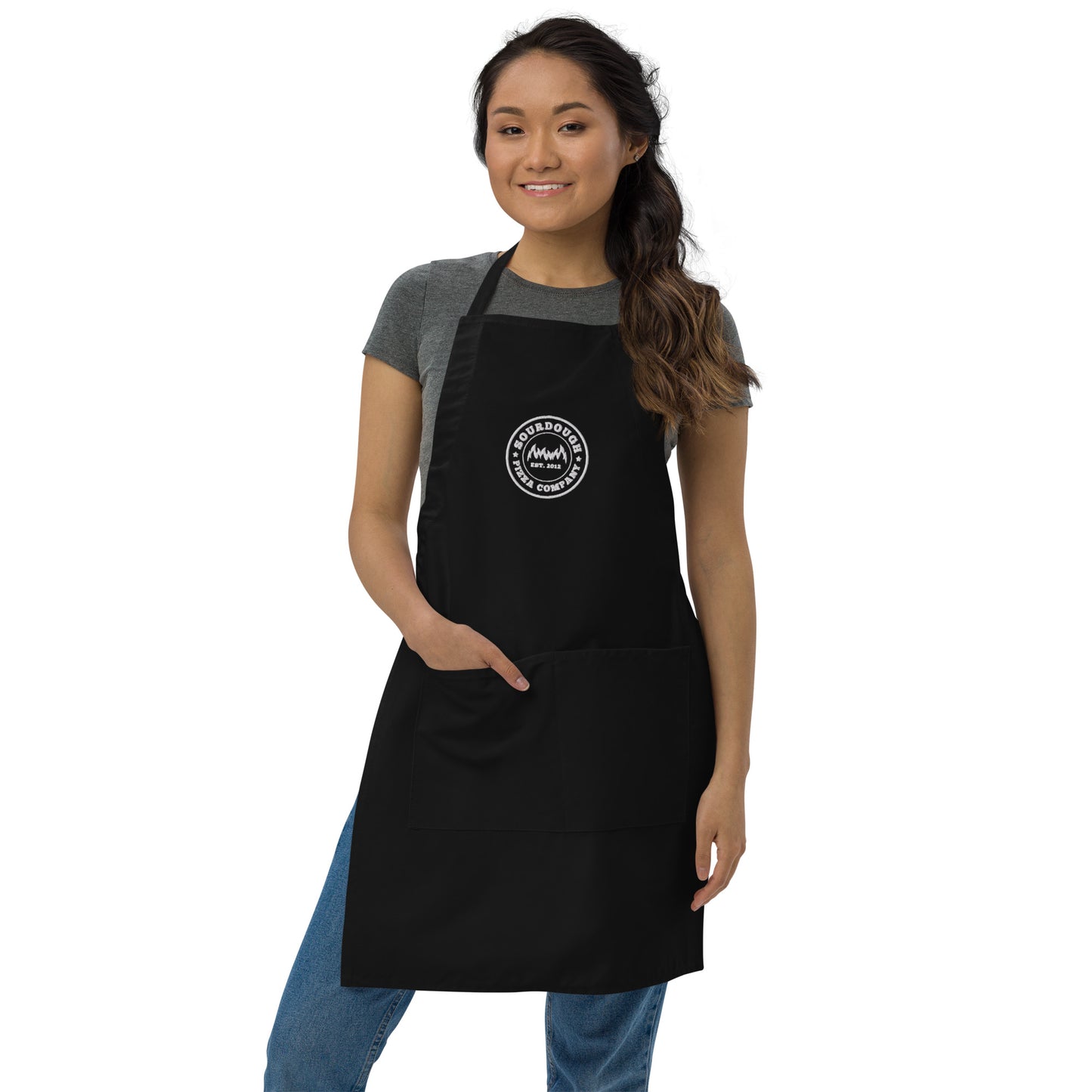 Sourdough Pizza Embroidered Apron