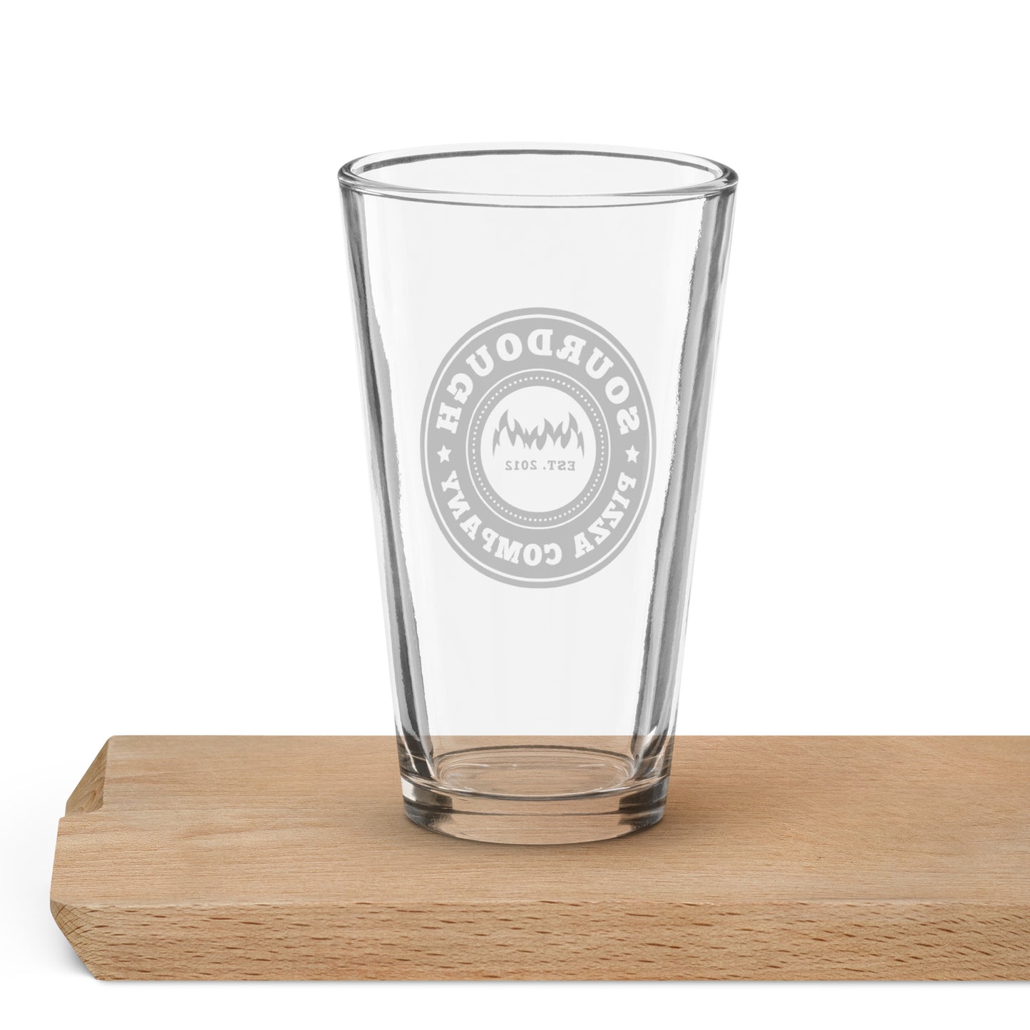 Shaker pint glass
